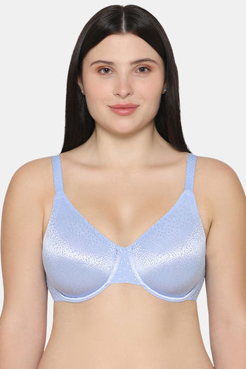 Buy Wacoal Single Layered Wired Full Coverage T-Shirt Bra - Blue Hydrangea